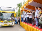 Wali Kota Cilegon Lepas Ribuan Pemudik Gratis, Bus dan Pemudik Meningkat