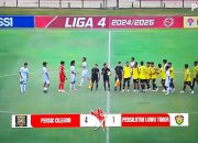 Persic Cilegon Lanjutkan Tren Positif, Bungkam Persilutim 4-1 di Putaran Nasional Liga 4