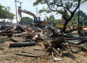 Puluhan Bangunan Liar di Lahan Krakatau Steel Cilegon Diratakan, Akan Disulap Jadi Ruang Terbuka Hijau