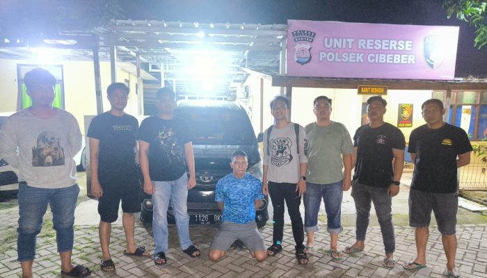 Polsek Cibeber Ringkus Pelaku Pencurian Ruko Ratusan Juta Bermodal Petunjuk CCTV