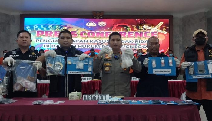 Perangi Narkoba, Polres Cilegon Tangkap 63 Tersangka, Sita 632,75 Gram Sabu dan 100 Butir Inek, Selamatkan 9.423 Jiwa