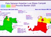 Kasus Campak Melonjak Signifikan di Cilegon, 4 Kecamatan Ditetapkan KLB