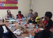Polsek Cibeber Gelar “Ngopi Bareng”, Dari Masalah Parkir, Hingga Tak Ada PJU
