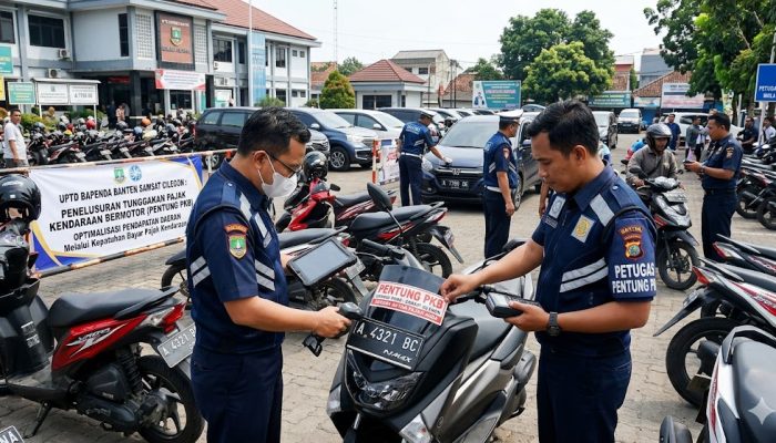 Samsat Cilegon Gencarkan Operasi ‘Pentung’, 600 Kendaraan Dinas Pemkot Tercatat Tunggak Pajak