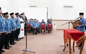 Penyegaran Organisasi Pemkot Cilegon,Robinsar Lantik 36 Pejabat: Tekankan Fokus Pelayanan
