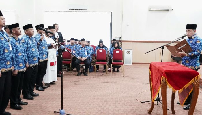 Penyegaran Organisasi Pemkot Cilegon,Robinsar Lantik 36 Pejabat: Tekankan Fokus Pelayanan