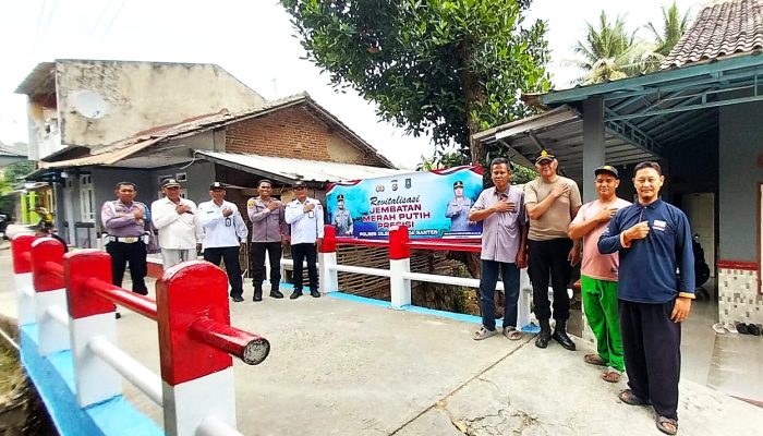 Merajut Asa di Atas Jembatan Merah Putih Presisi Cilegon