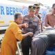 Krisis Air, Polres Cilegon Salurkan 16 Ton Air Bersih ke Warga Pulomerak
