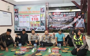 Datangi Pos Kamling BPI, Kapolres Cilegon Minta Warga Waspadai Vape Narkoba dan Judol