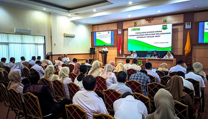 Pemkot Cilegon Rombak Juknis DPWKel 2027, Sesuaikan Janji Politik Wali Kota dan Masalah Perkotaan