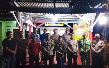Warga Kampung Telu Kelurahan Pabean Hidupkan Lagi Pos Ronda, Polri Beri Apresiasi