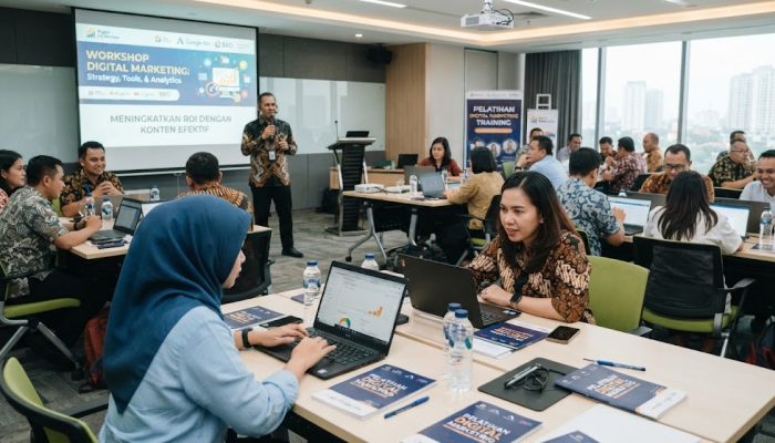 Tekan Pengangguran Terdidik,Dewan Pendidikan Kota Cilegon Gelar  Pelatihan Digital Marketing Gratis