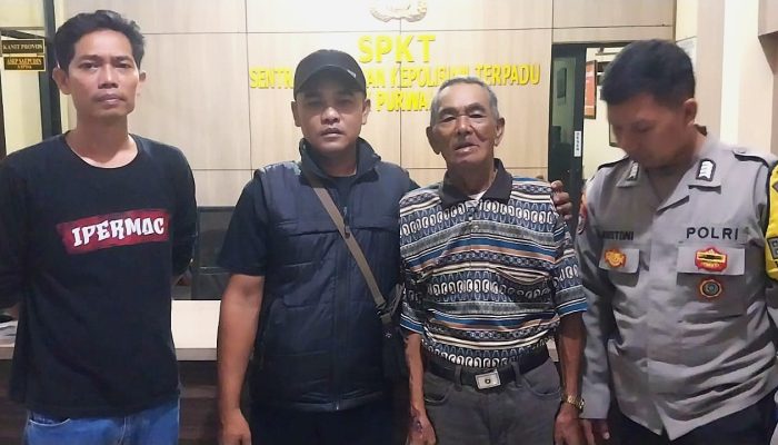 Respon Cepat Polsek Purwakarta Berhasil Temukan Kakek Marhani, Keluarga: Terima Kasih, Orang Tua Kami Akhirnya Ditemukan