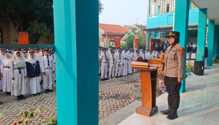 Polisi Peduli Pendidikan: AKP Heni Pancawati Ingatkan Pelajar SMPN 13 Cilegon Jauhi Tawuran hingga Narkoba